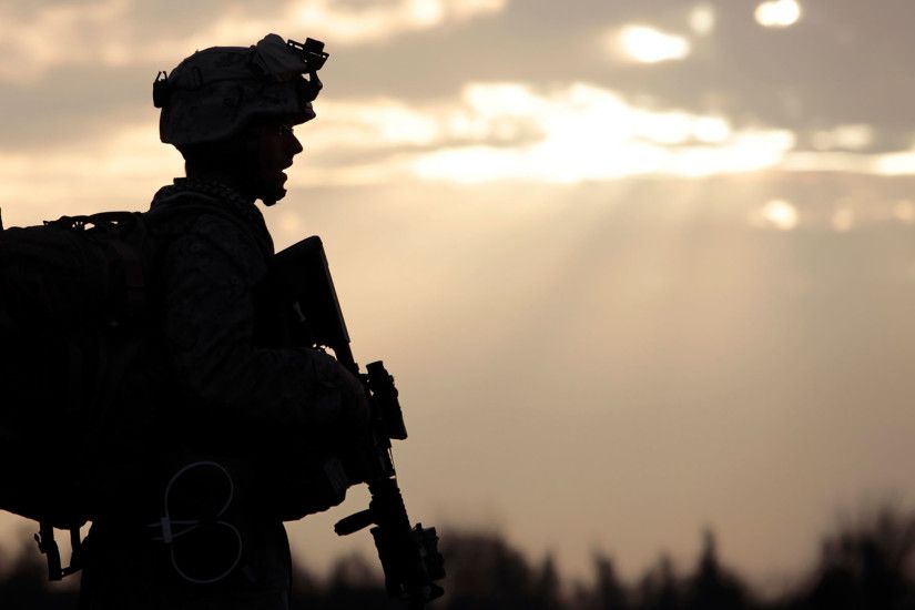 American Soldier in Afghanistan