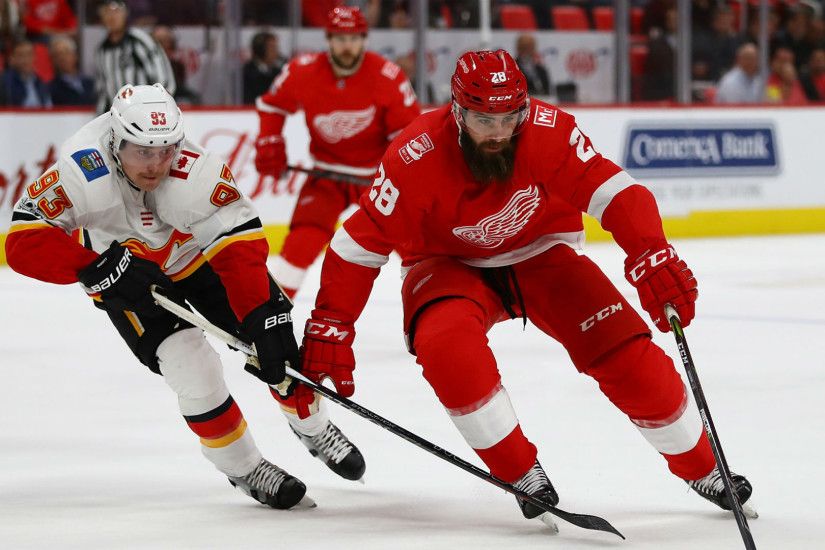 Red Wings D Luke Witkowski gets 10 games for Wednesday's brawl