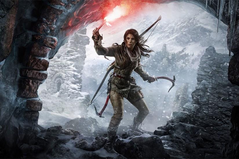 amazing rise of the tomb raider wallpaper 3840x2160 iphone