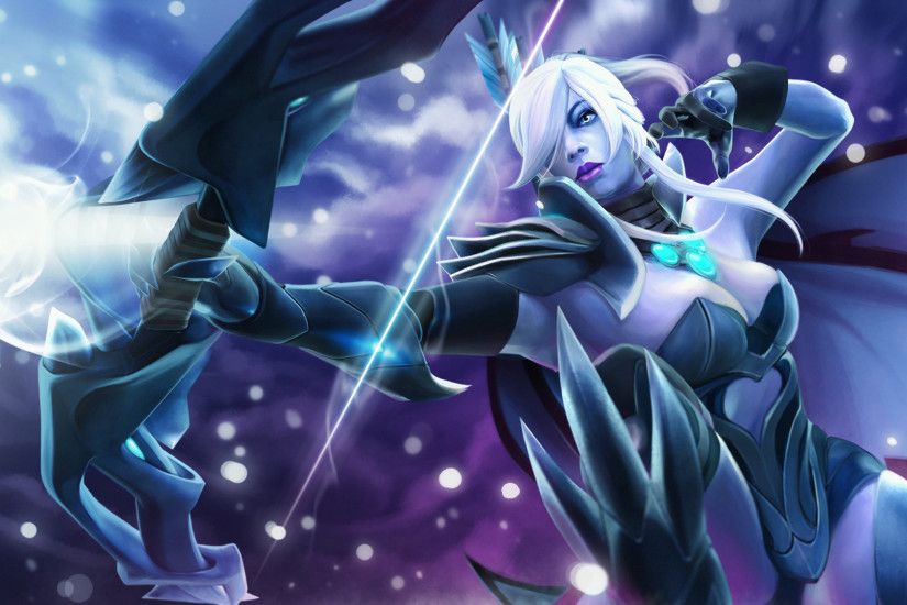 Lovely Dota 2 Loading Screen Drow Ranger Wallpapers Hd Desktop and