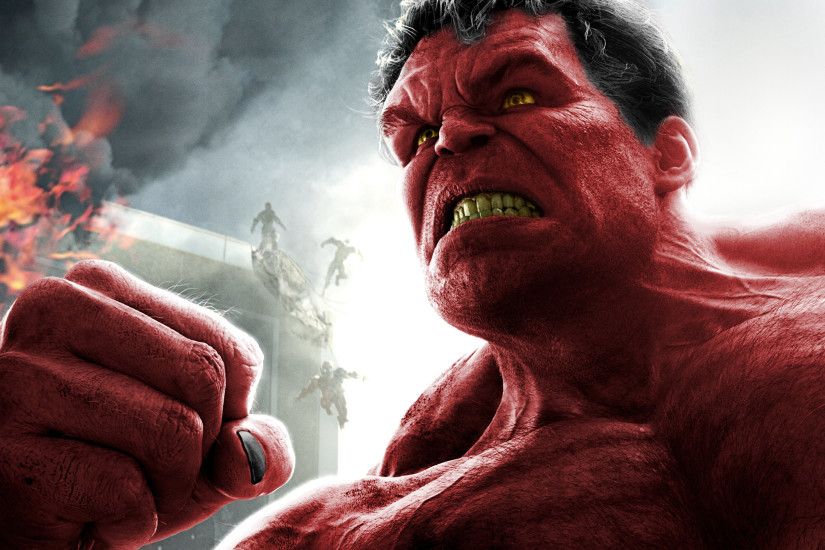 Red Hulk 8k