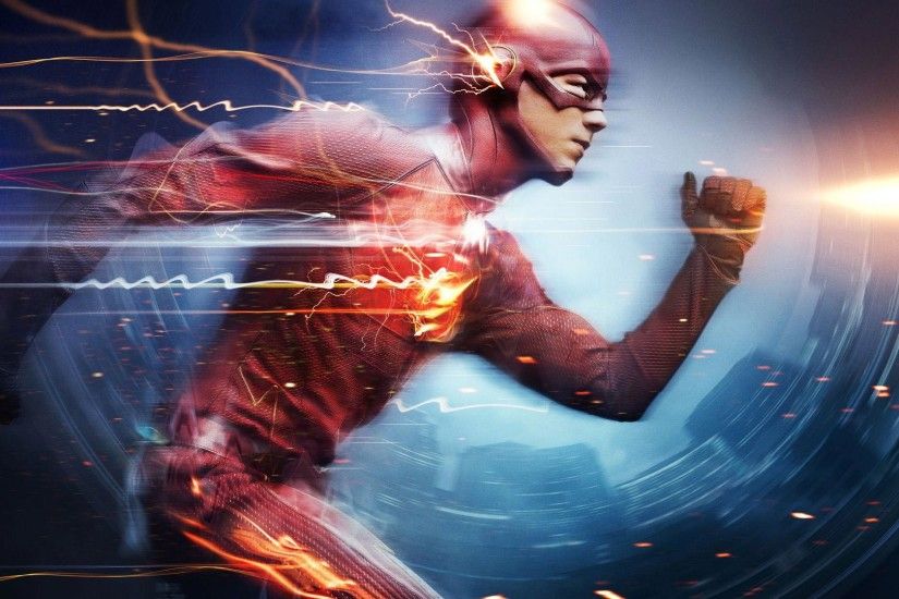 ... Barry Allen as The Flash, the fastest man alive, blitzing through the  city using the Speed Force. Also features a cameo from the Reverse Flash,  Zoom.