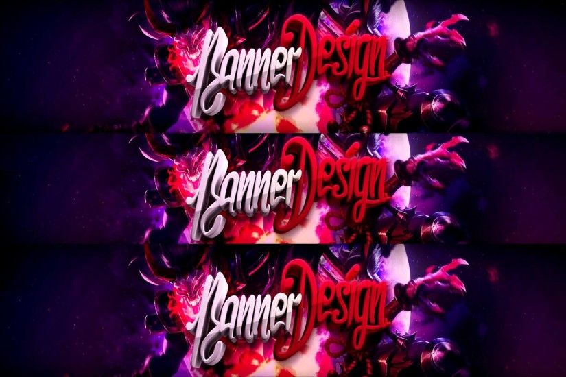 Banner Gamer Template | Thresh e Kalista - League of Legends •