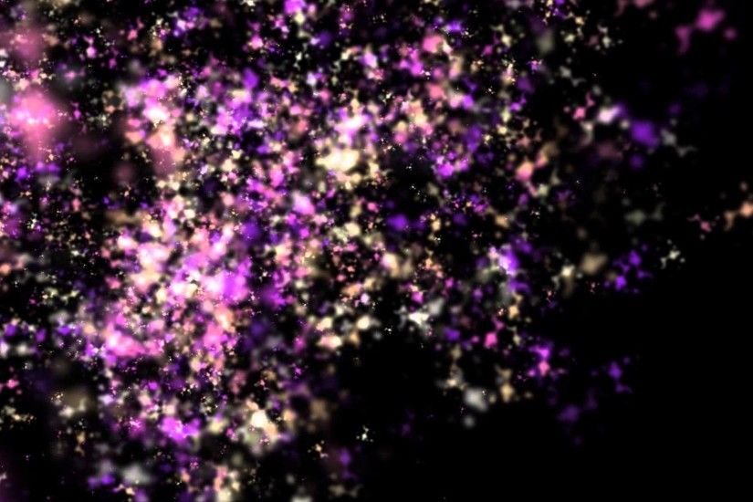 Background ANIMATION FREE FOOTAGE HD Particles Alive Purple Black Background  - YouTube