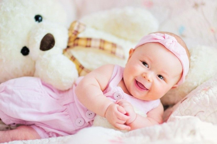 Small Baby Smile Wallpaper