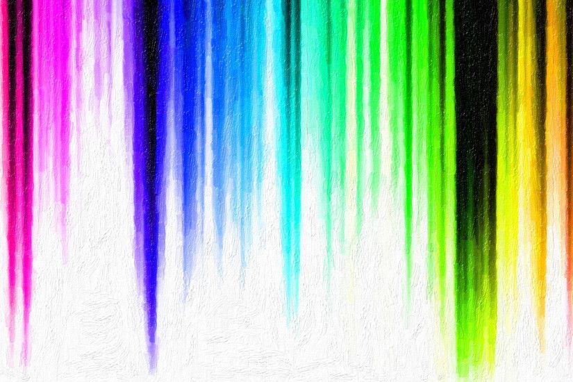 Rainbow Colors & Stripes HD Wallpaper