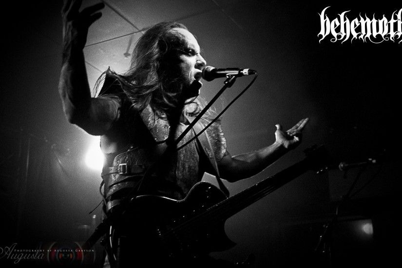 HD Behemoth Black Metal Heavy Hard Rock Entertainment Music Bands Groups  Guitars High Resolution Wallpaper