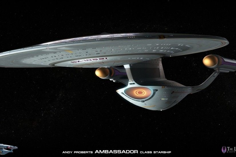 One of two starships that weren't the Enterprise. | Star Trek: Voyager |  Pinterest | Star trek, Trek and Star