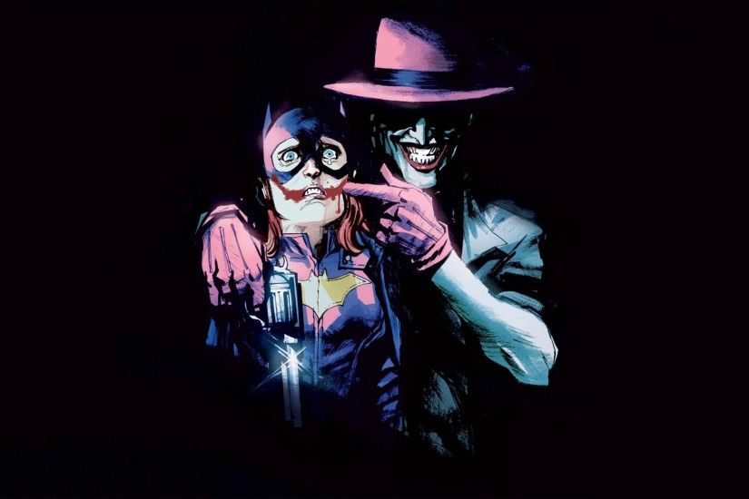 Joker, Batgirl, DC Comics Wallpapers HD / Desktop and Mobile Backgrounds