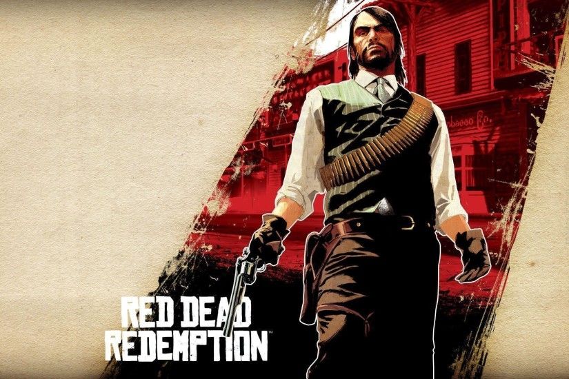 Marston wallpaper art cover artistic red games dead redemption .