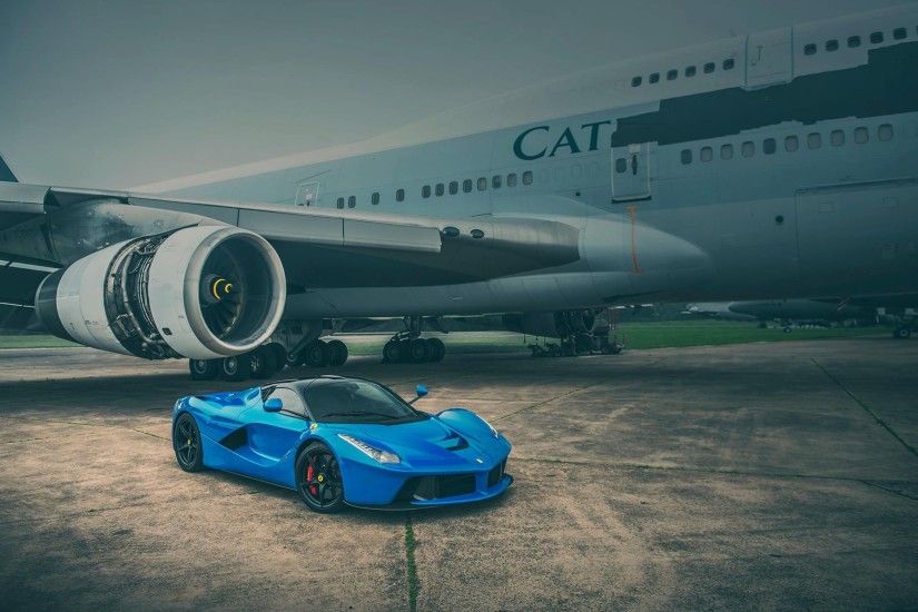 These LaFerrari Wallpapers Show Off The Prancing Horse Looking Classy In  Blue