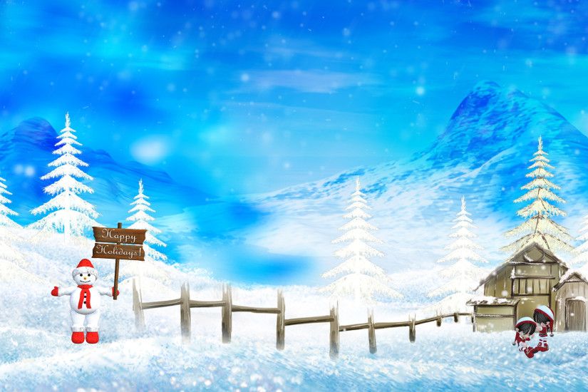 Christmas Nature Scenes HD Wallpapers 8