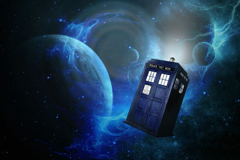 Doctor Who Wallpaper Tardis In Space 1