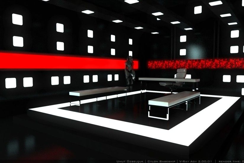 ... Cylon Basestar VIP Room 1 by ozsumut