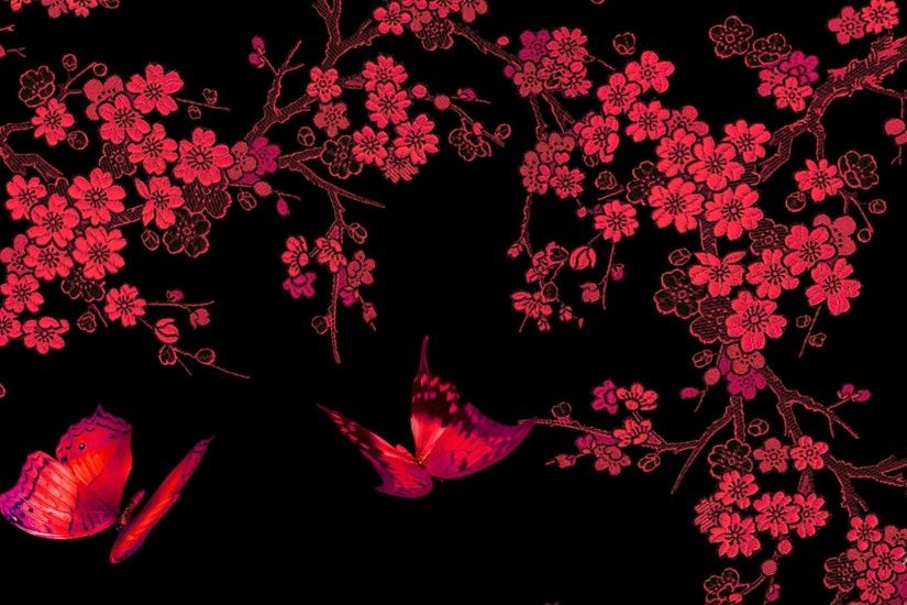 Download. Â« Red Butterfly Desktop Background Wallpaper Â· Red Butterfly  Background Wallpaper Â»