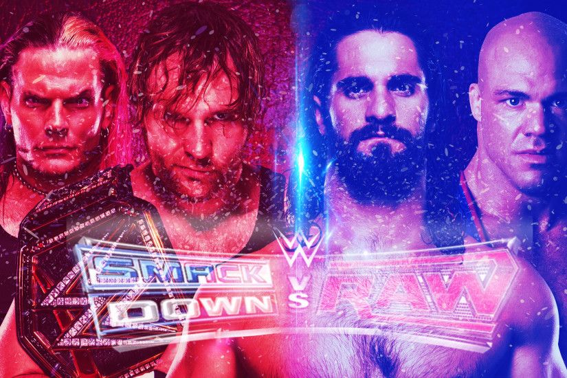 ... WWEACProductions WWE Custom Smackdown Vs Raw Wallpaper by  WWEACProductions