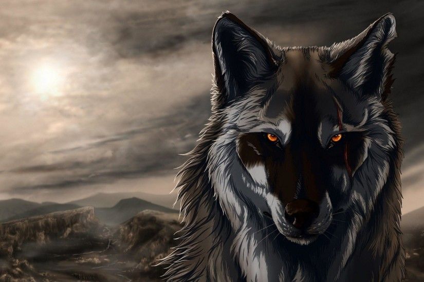 Wallpapers For > Cool Wolf Wallpaper Hd