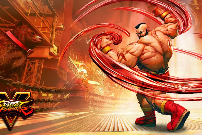 Zangief in Street Fighter V wallpaper