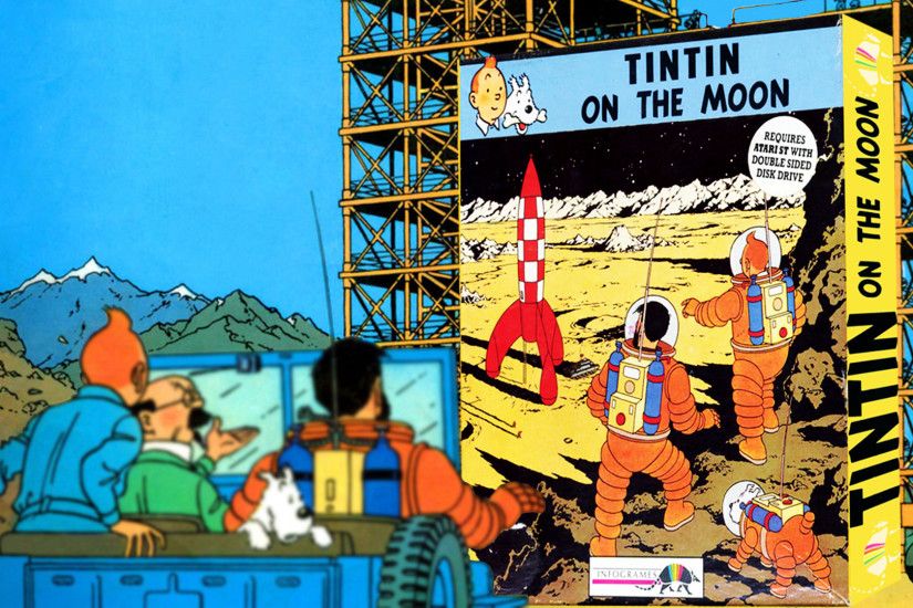 “Tintin on the Moon (“Tintin sur la Lune”) is a shoot 'em up/side scroller  game released by Infogrames in 1989 on the Atari ST. Download