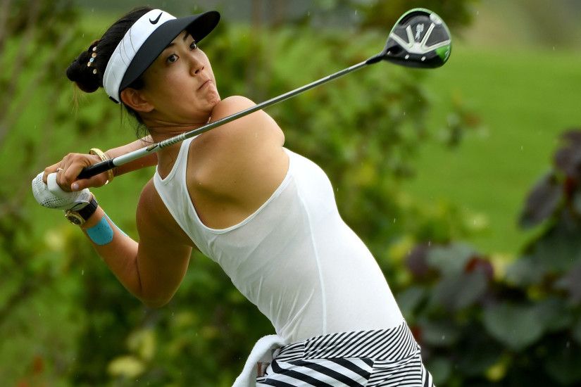 Golf roundup: Michelle Wie has two-shot lead at HSBC Women's Champions  event - LA Times