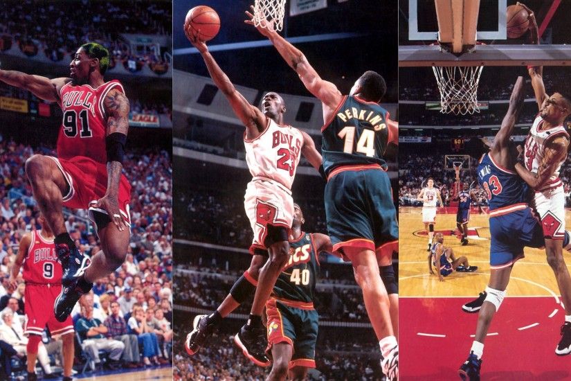sports, NBA, basketball, Michael Jordan, Chicago Bulls, Dennis Rodman -  Free Wallpaper / WallpaperJam.com