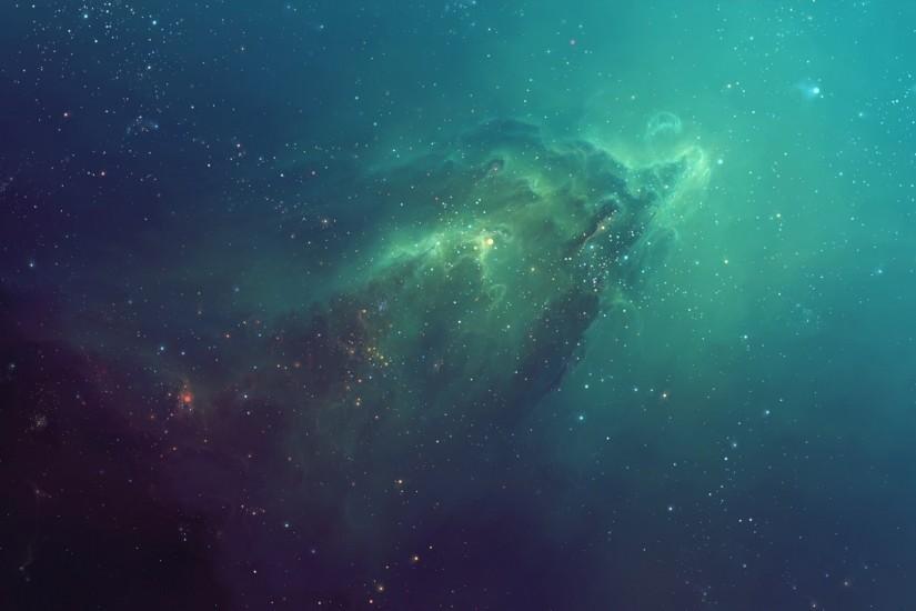 Anyone else a fan of the iOS 7 Nebula wallpaper? I created a full-res  2560x1440 version for my 27" Cinema Displays at work. Thought I'd share. :  apple