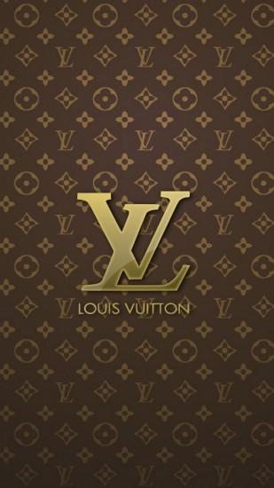 Louis Vuitton Logo Android Wallpaper free download