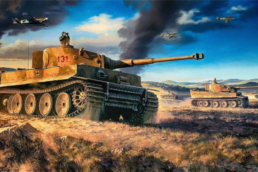 Images For > Tiger Tank Wallpaper