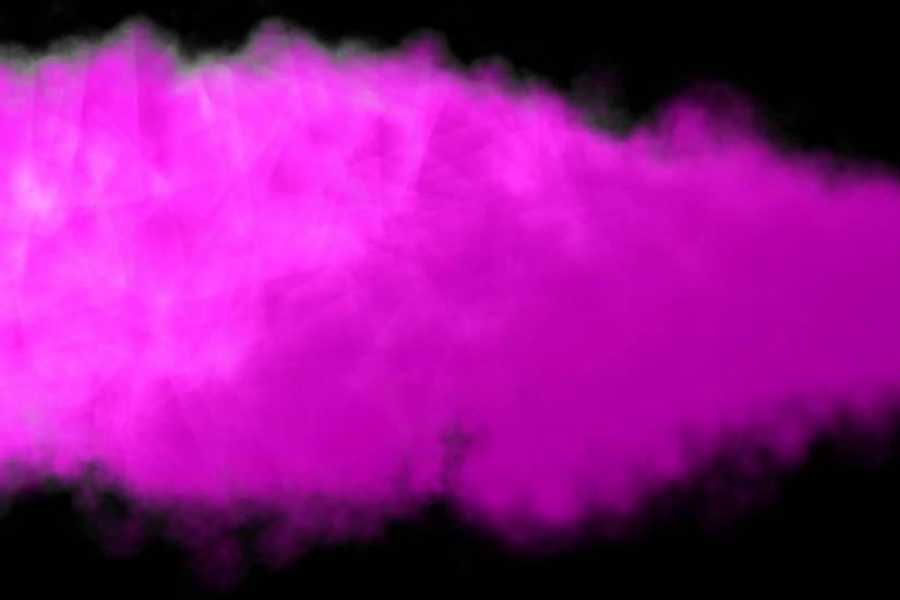 Pink Cloud Twist Black Background ANIMATION FREE FOOTAGE HD