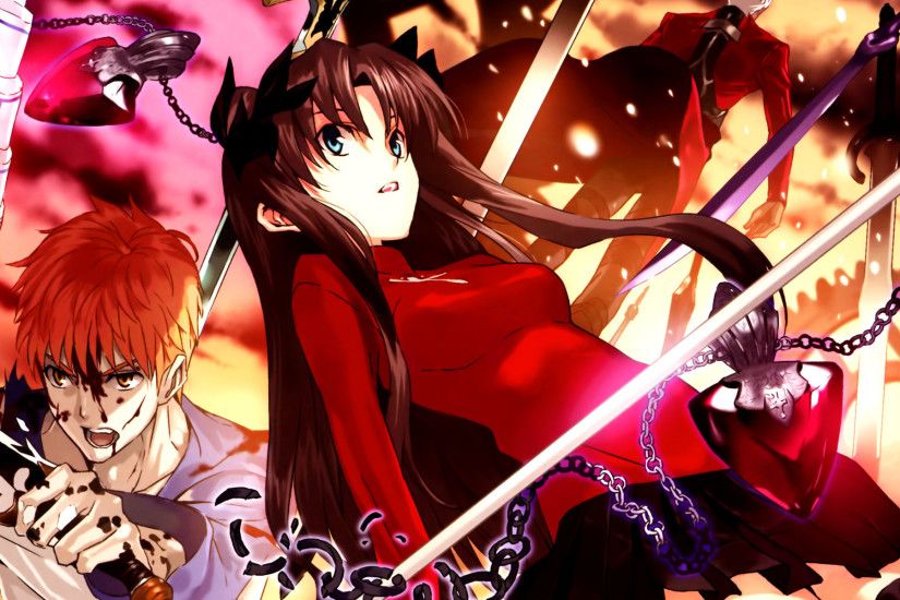 Anime - Fate/Stay Night: Unlimited Blade Works Rin Tohsaka Shirou Emiya  Archer (