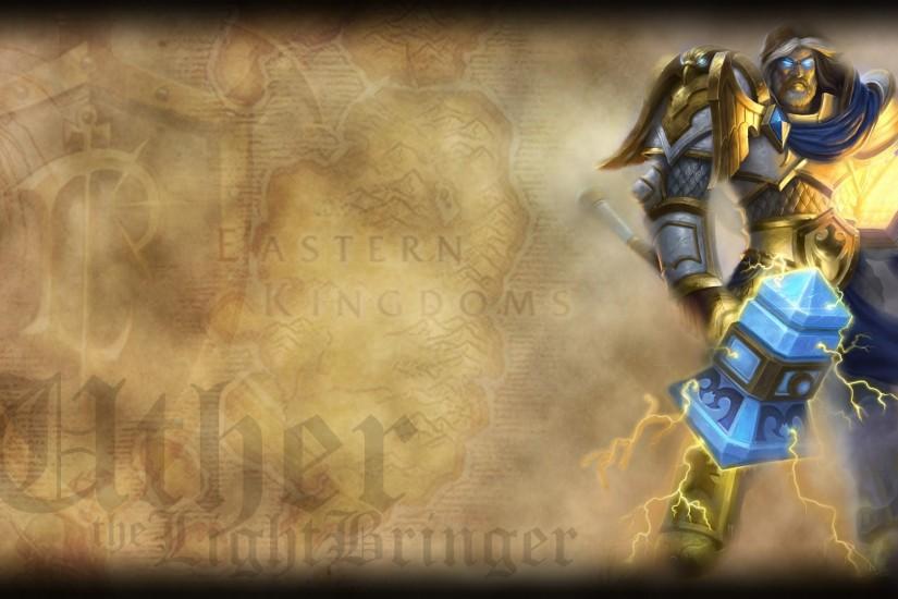 WOW: Uther the Lightbringer widescreen wallpapers