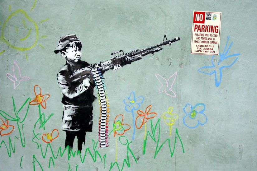 Banksy Gun