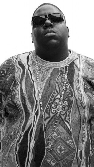 1440x2560 Wallpaper the notorious big, glasses, chain, look, face