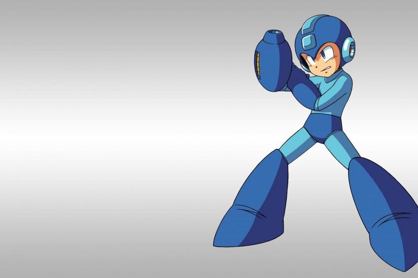 Mega Man in his blue costume