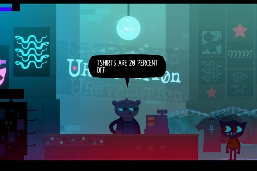 A majority of your time with Night In The Woods centers around this, with  Mae going out to explore Possum Springs and interact with the various  townsfolk.