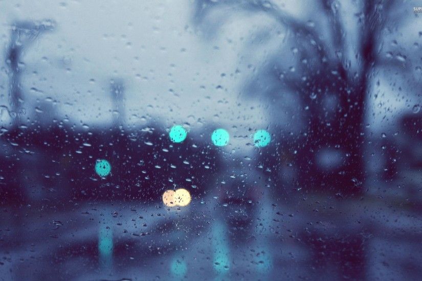 Rainy window wallpaper - Photography wallpapers - #