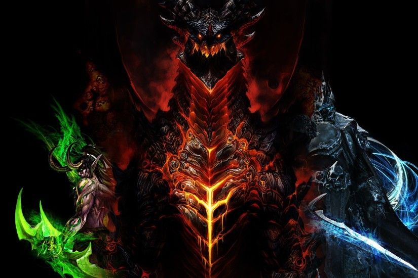 Warcraft World Of Deathwing Wrath The Lich King Illidan