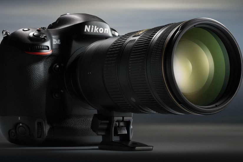 Nikon D4 camera wallpaper