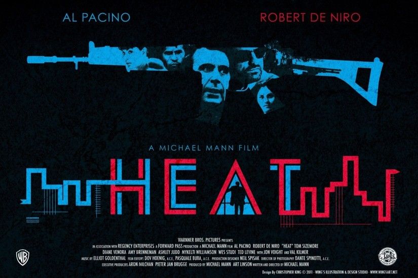Al Pacino, Robert de Niro, Heat, Heat movie, Heat (movie) Wallpapers HD /  Desktop and Mobile Backgrounds