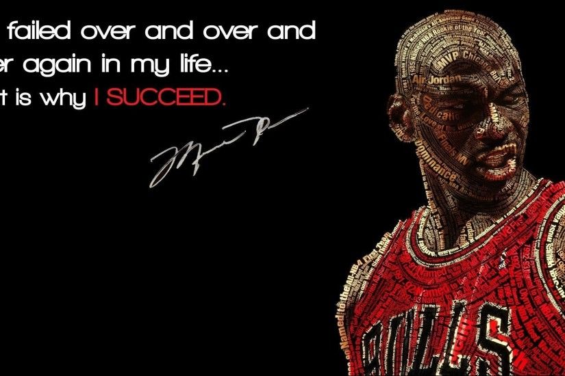 Michael Jordan Quote Wallpaper.