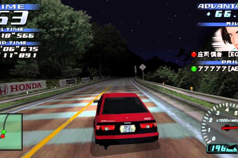 PPSSPP 0.9.6: Initial D Street Stage