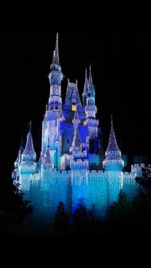 Cinderella Castle lit up