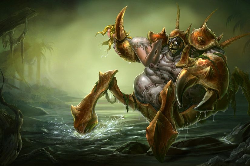 Giant Enemy Crabgot Splash Art League of Legends Artwork Wallpaper lol