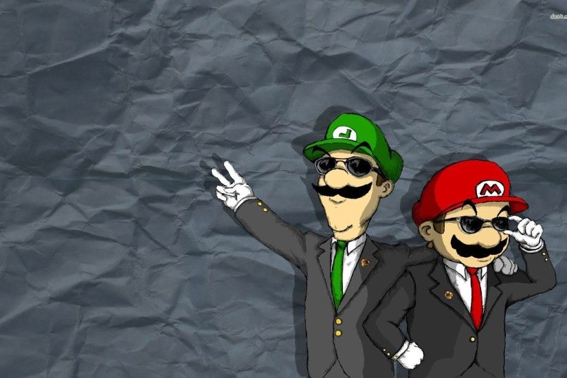 ... Mario and Luigi wallpaper 1920x1200 ...