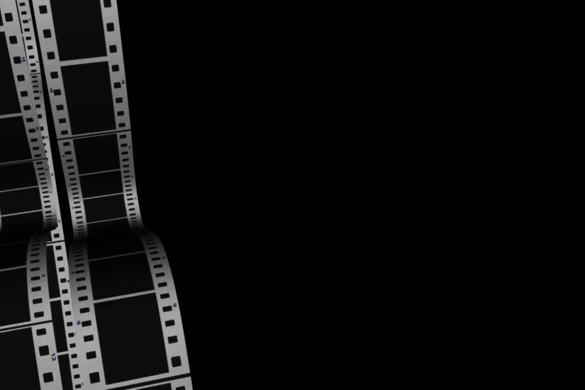 Scrolling Film Strip 3 Transparent Alpha Channel Loop