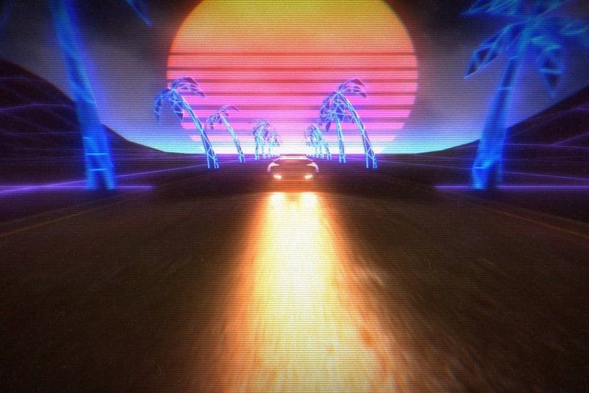 New Retro Wave, Synthwave, 1980s, Neon, Car, Retro Games Wallpapers HD /  Desktop and Mobile Backgrounds