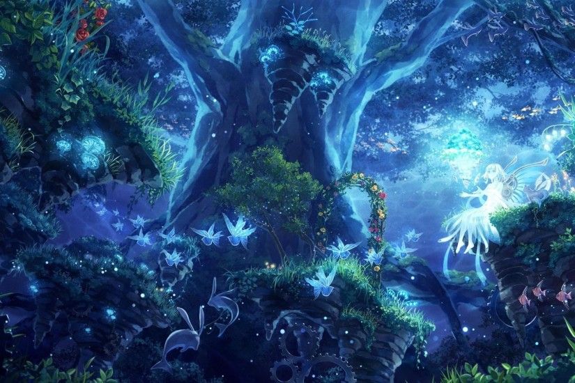 Anime Fantasy Background wallpaper