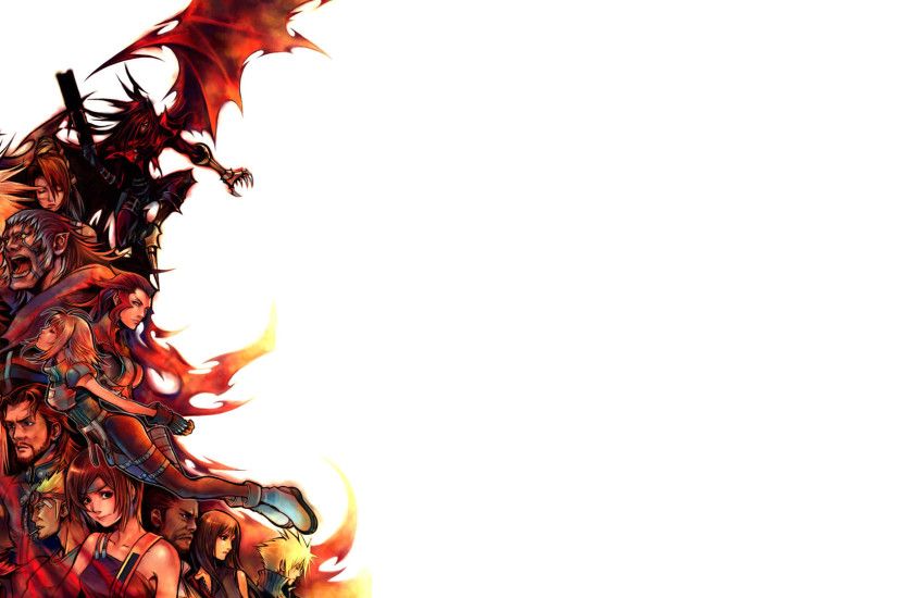 Video Game - Dirge of Cerberus: Final Fantasy VII Vincent Valentine Yuffie  Kisaragi Cid Highwind