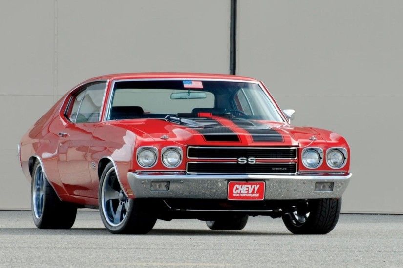 1970 Red Chevy Chevelle SS 454 wallpaper | 1920x1080 | 37008 .