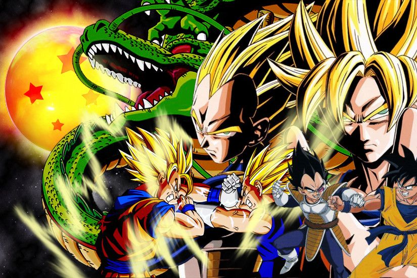 Goku vs vegeta wallpaper by vuLC4no